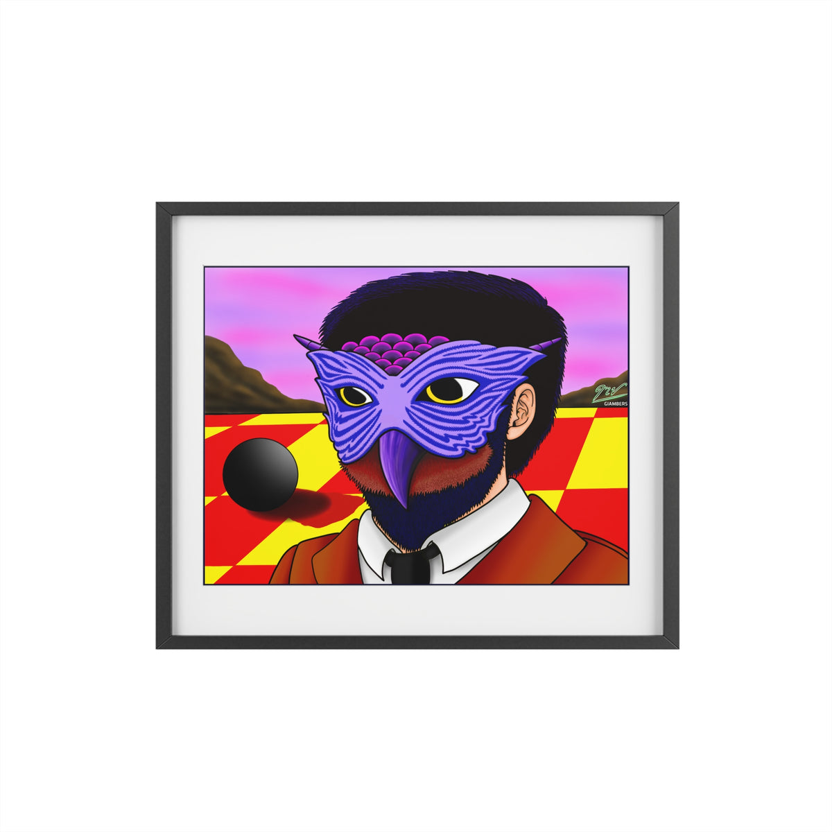 #BÚHO - FRAMED POSTER - #GENESIS - #GIAMBERS
