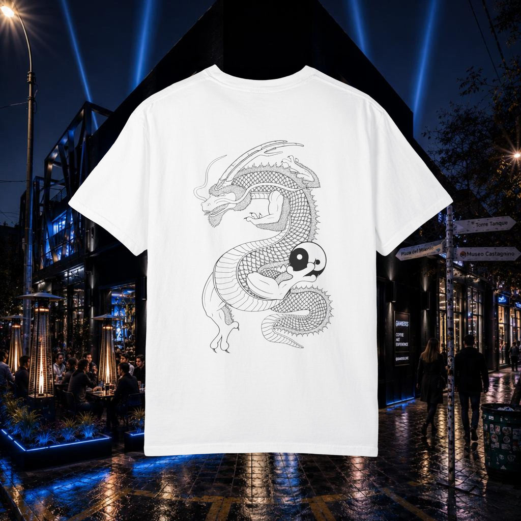 DTF WHITE T-SHIRT - #CORE - #RYUJÍN