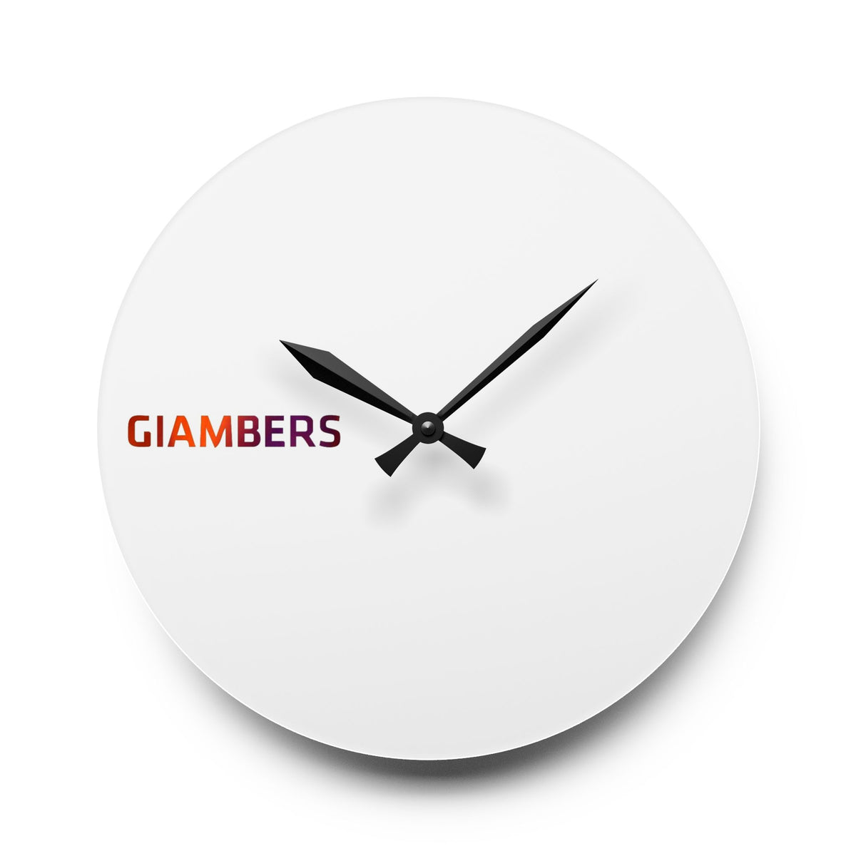 WALL CLOCK - #TAG - #GIAMBERS