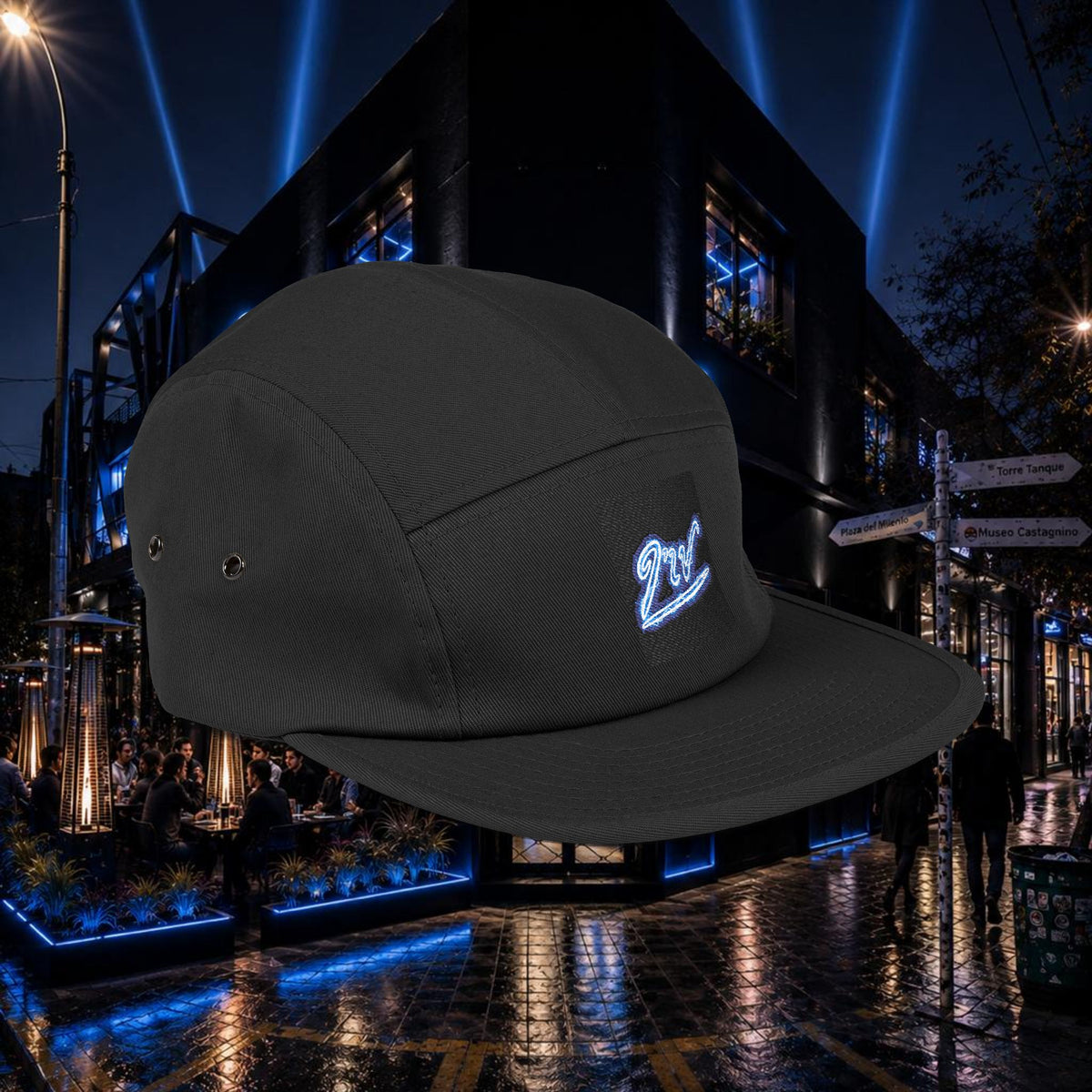 DTF 5 PANEL CAP - #PURE - #GIAMBERS