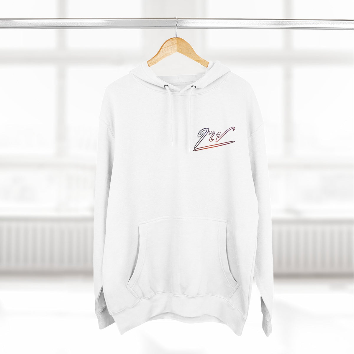 CLASSIC WHITE HOODIE - #PURE - #GIAMBERS
