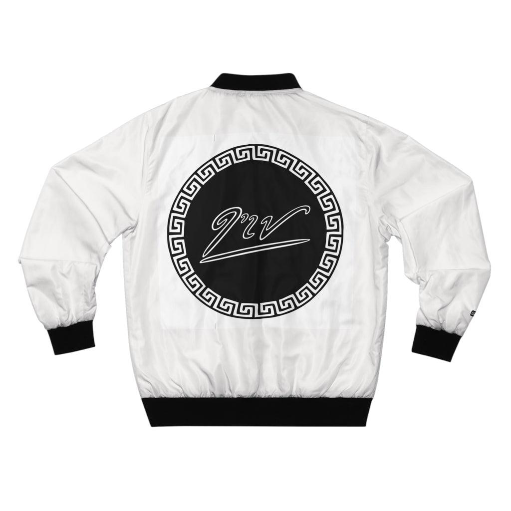 DTF BOMBER WHITE JACKET - #PURE - #GIAMBERS