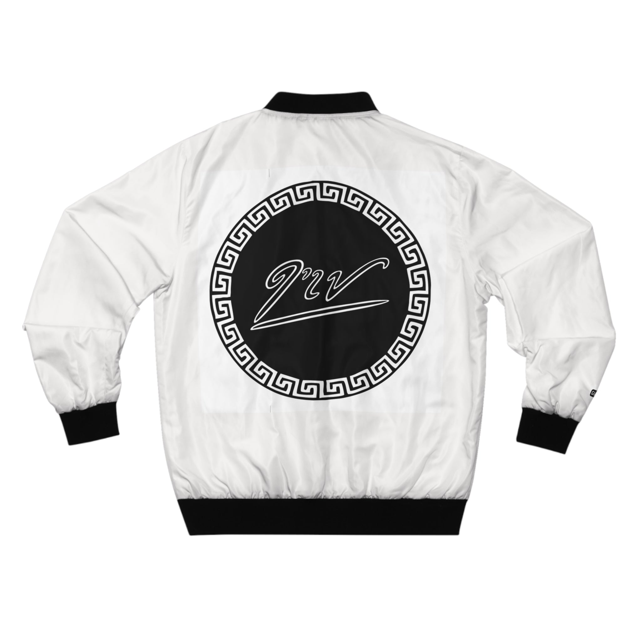 DTF BOMBER WHITE JACKET - #PURE - #GIAMBERS