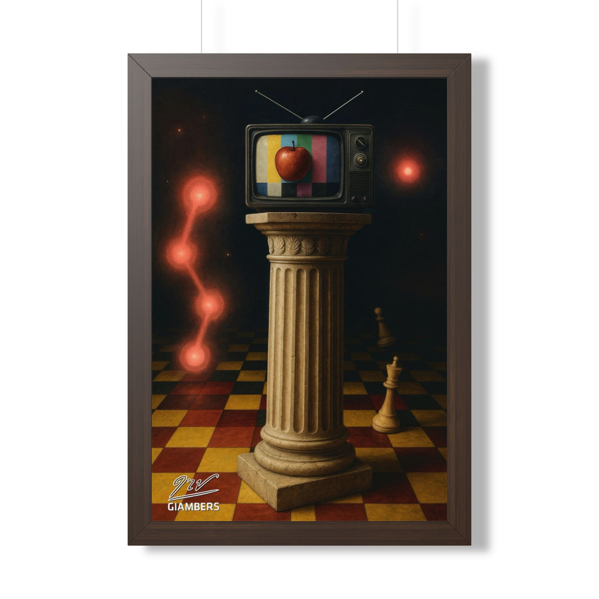 #ADHARMA - FRAMED POSTER - #GENESIS - #GIAMBERS