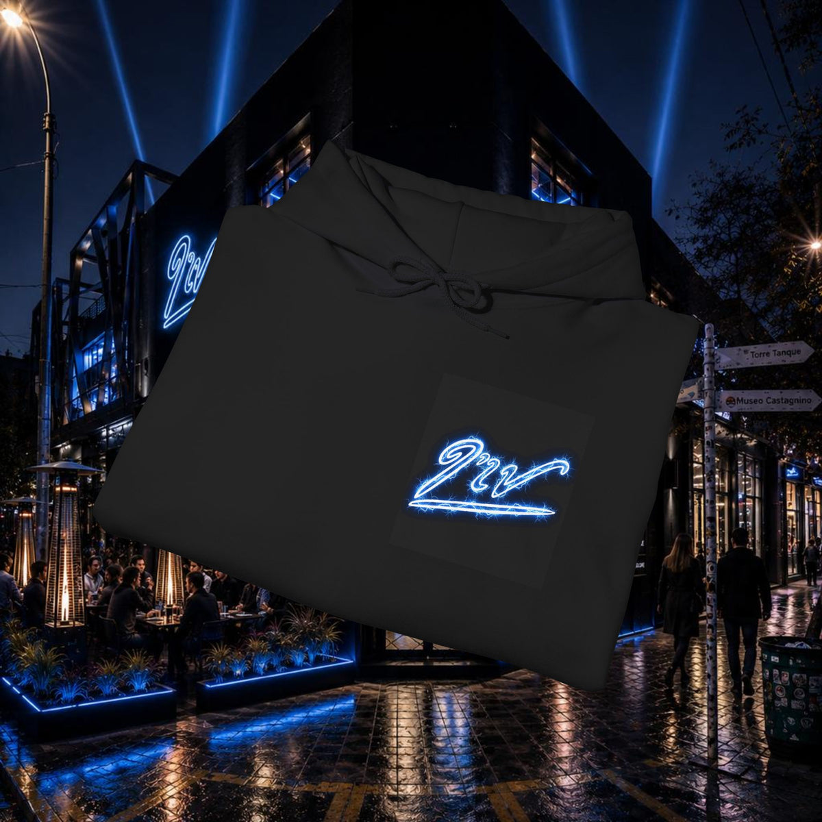 DTF BLACK HOODIE - #PURE - #YAGUARETÉ