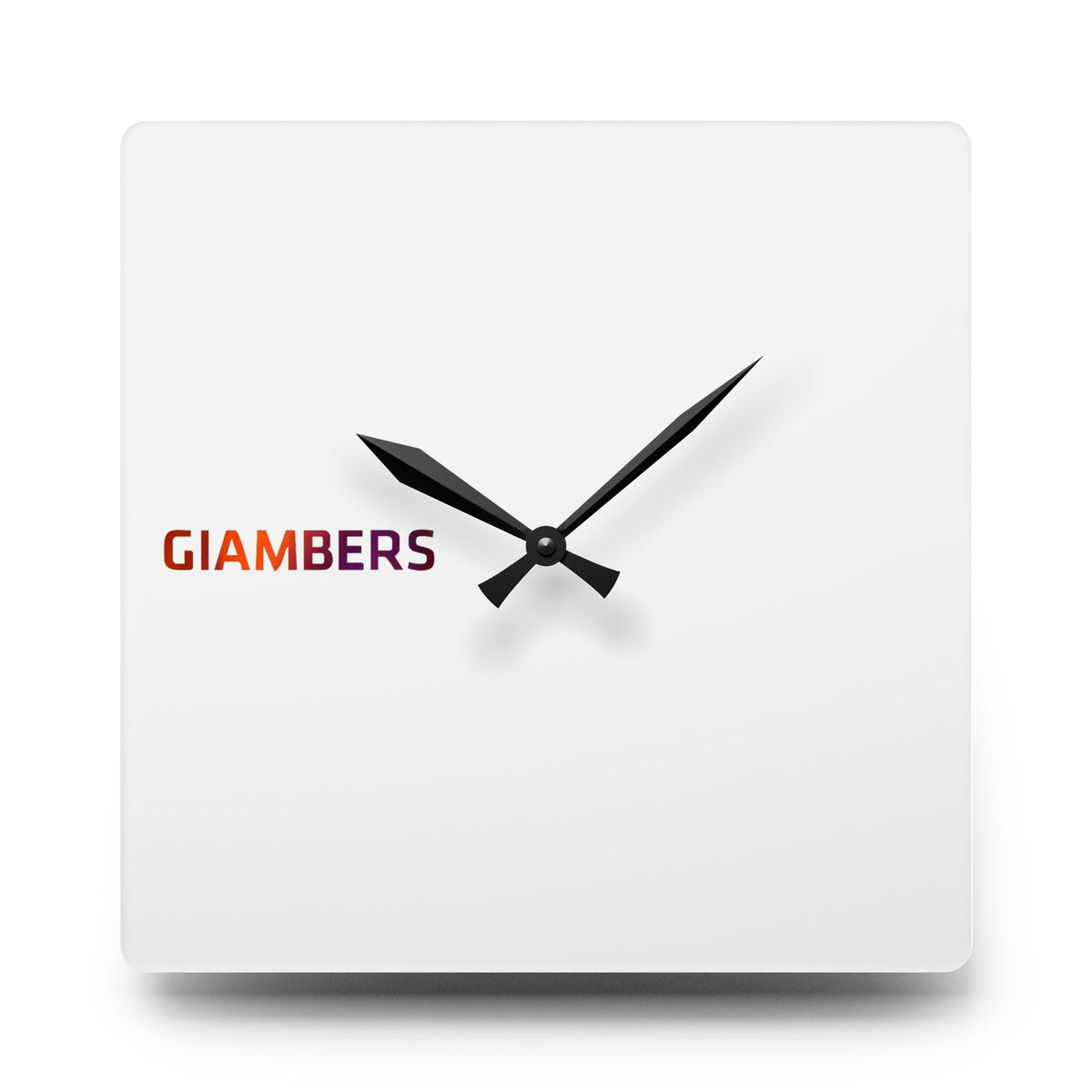 WALL CLOCK - #TAG - #GIAMBERS