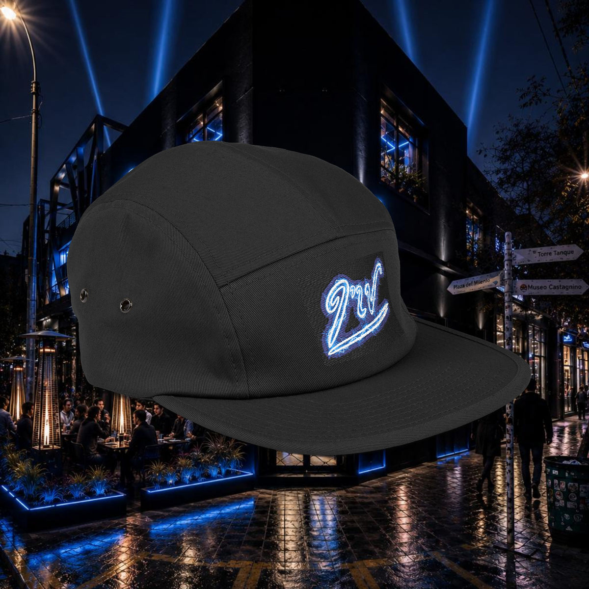 DTF FIVE PANEL CAP - #PURE - #GIAMBERS