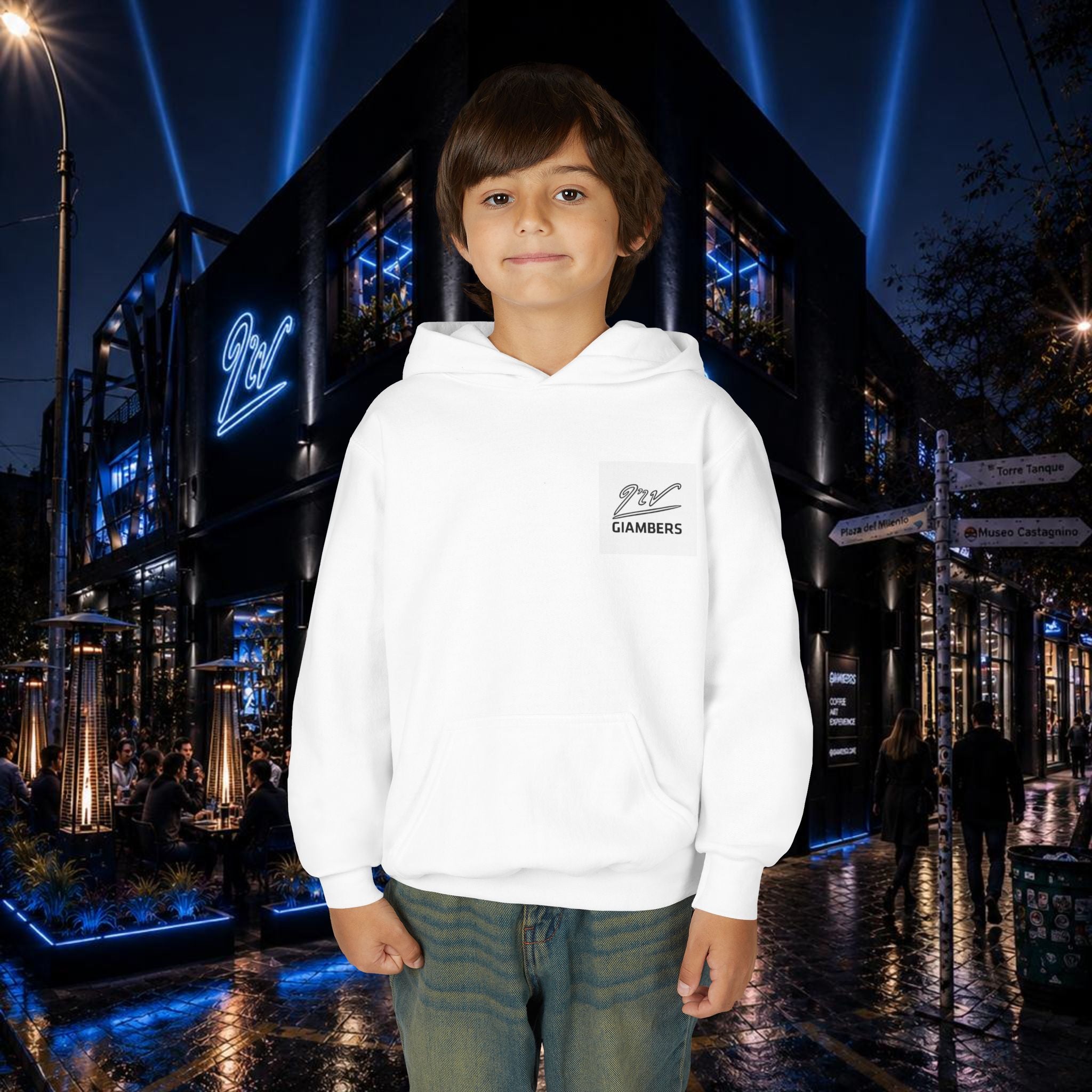 DTF WHITE HOODIES - #PURE - #CARNAVAL -#KIDS