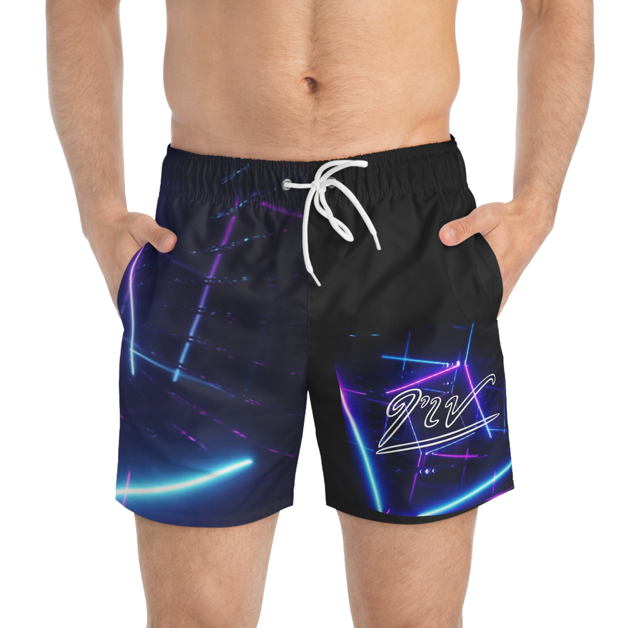 DTF SWIM TRUNKS - #PURE
