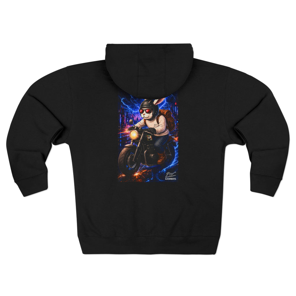DTF ZIP HOODIE - #NAVE