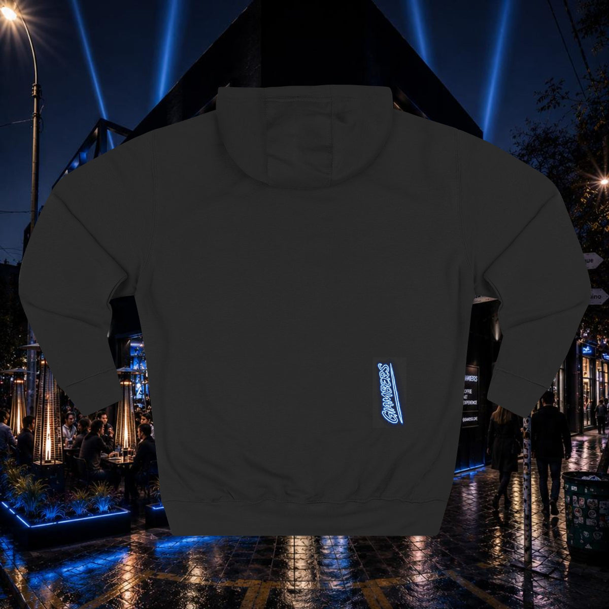 CLASSIC BLACK HOODIE - #PURE - #GIAMBERS