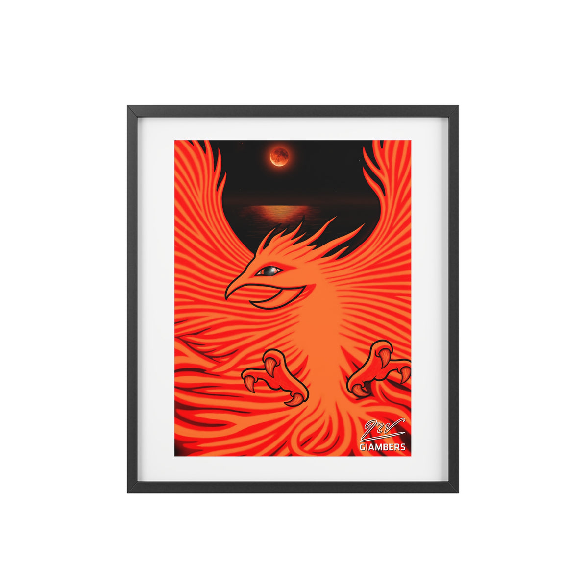 #FENIX - FRAMED POSTER - #GENESIS - #GIAMBERS