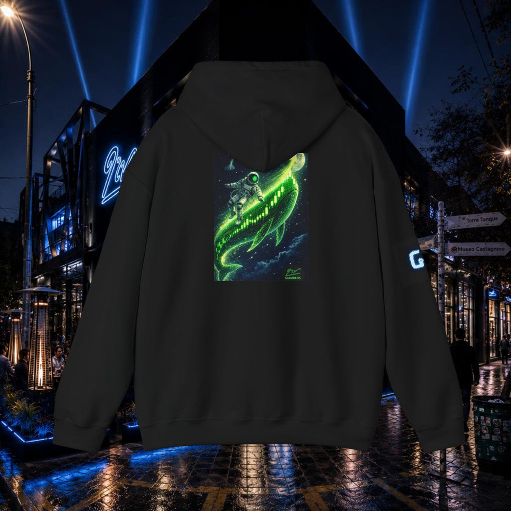 DTF BLACK HOODIE - #PURE - #ASTRONAUTA