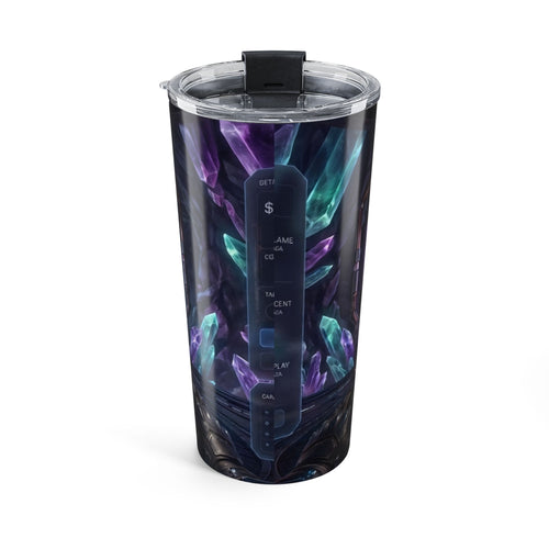 CRYSTAL NEON TUMBLER - #GIAMBERS
