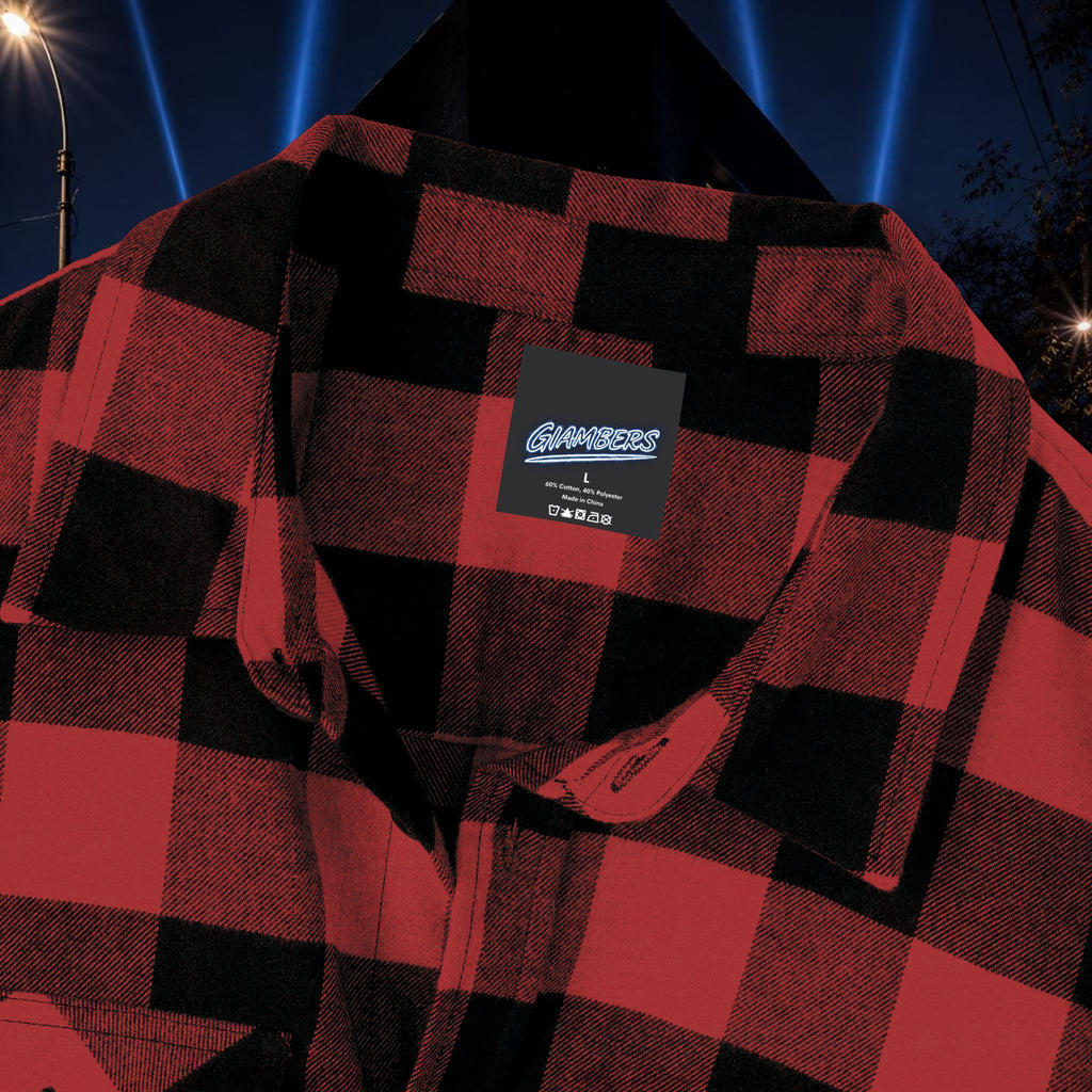 PLAID FLANNEL SHIRT - #PURE