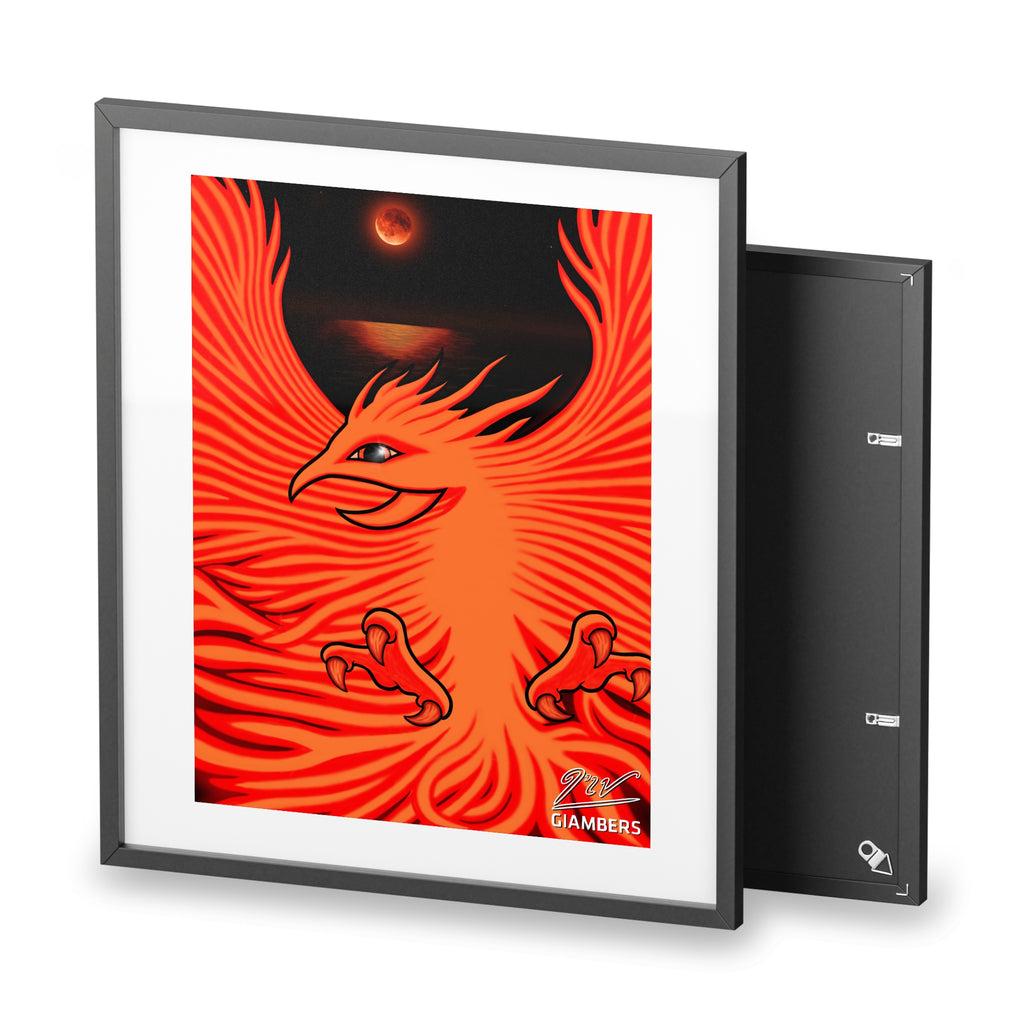 #FENIX - FRAMED POSTER - #GENESIS - #GIAMBERS