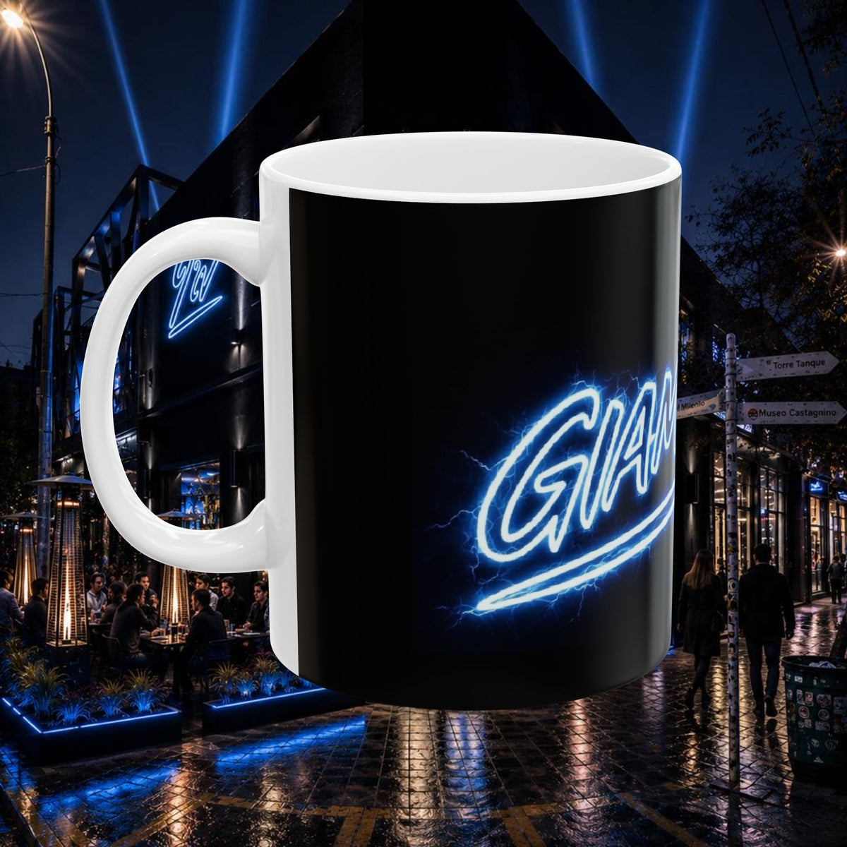 CERAMIC MUG - #GIAMBERS
