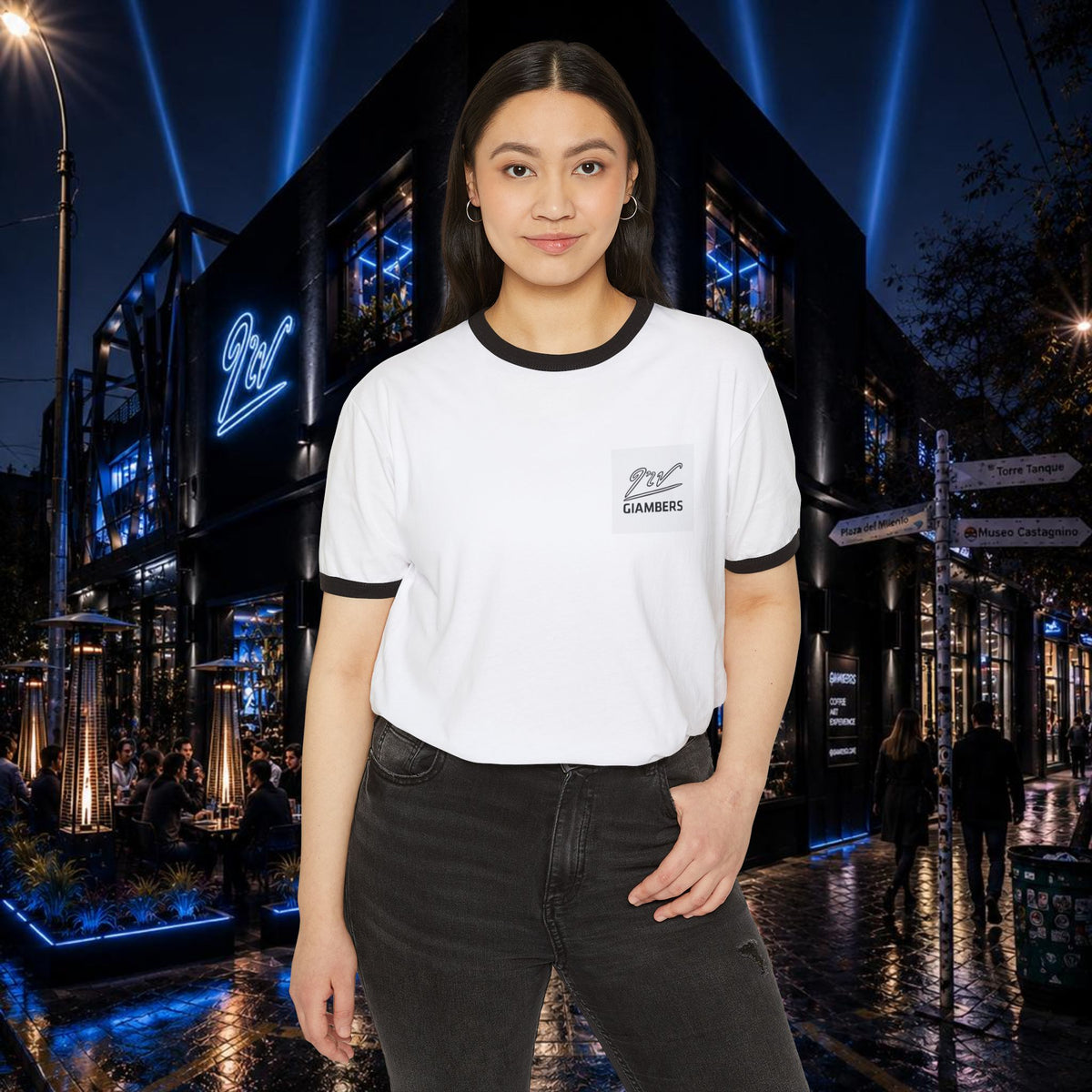 DTF WHITE T-SHIRT - #CORE - #RYUJÍN