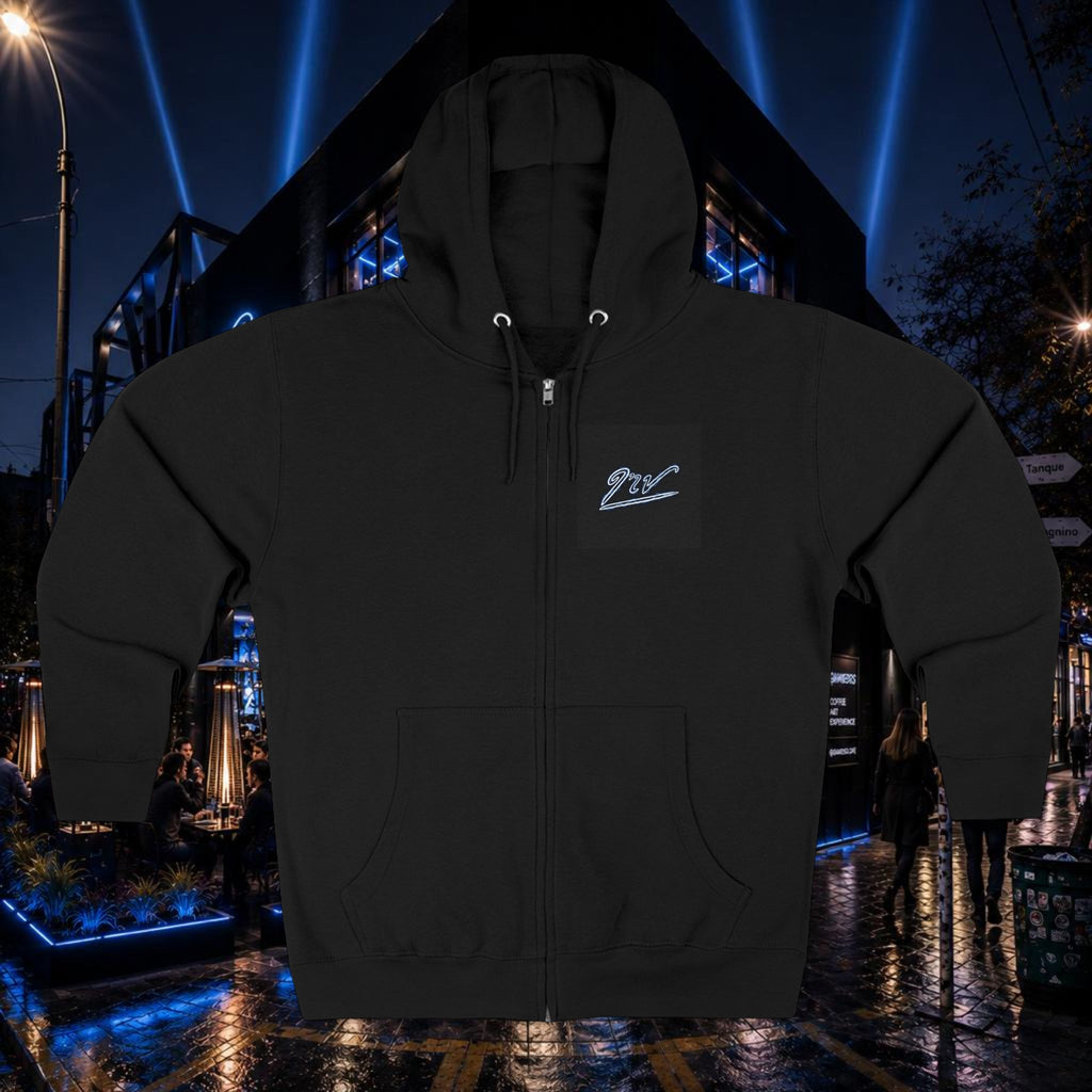 DTF ZIP HOODIE - #NAVE