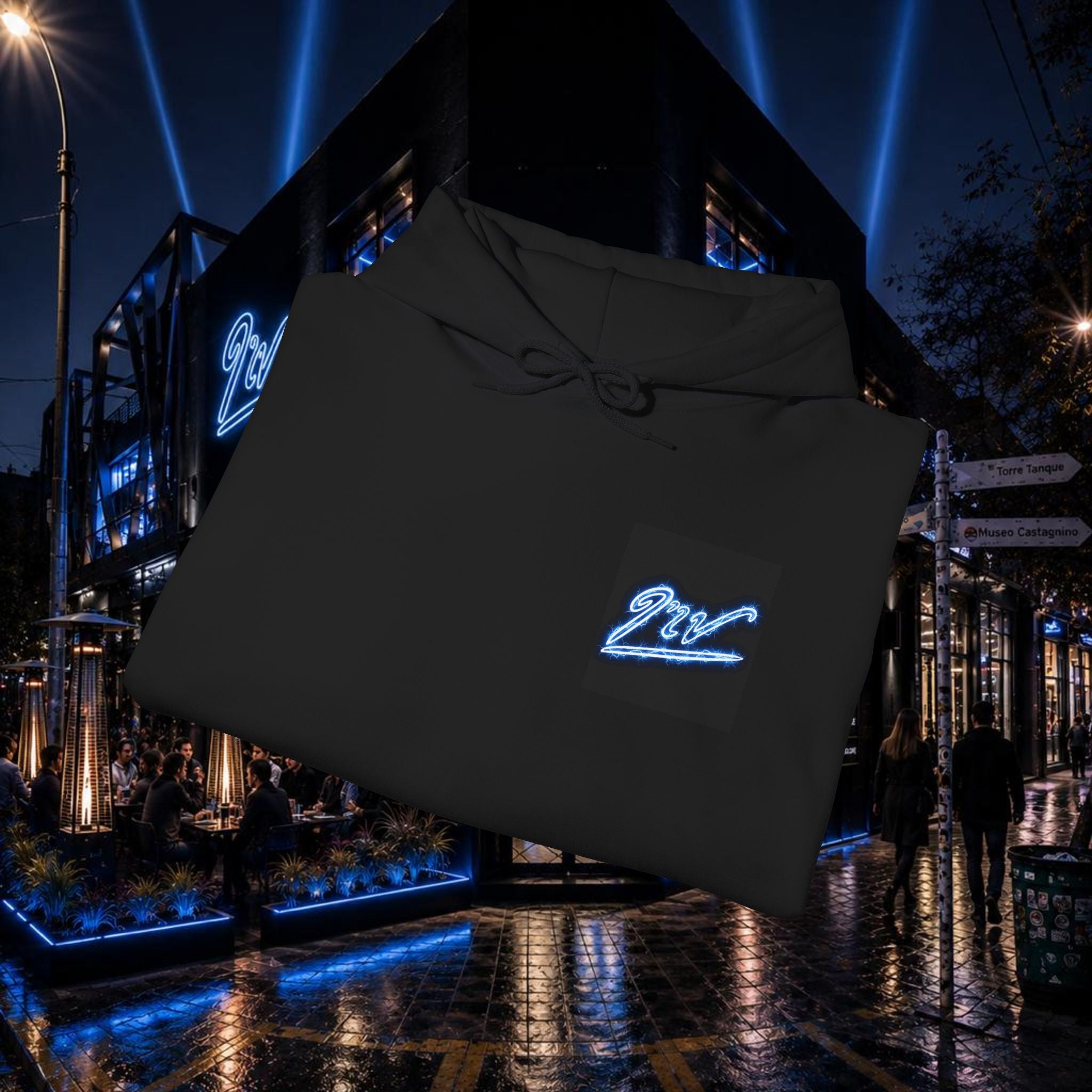 DTF BLACK HOODIE - #PURE - #BABILONIA