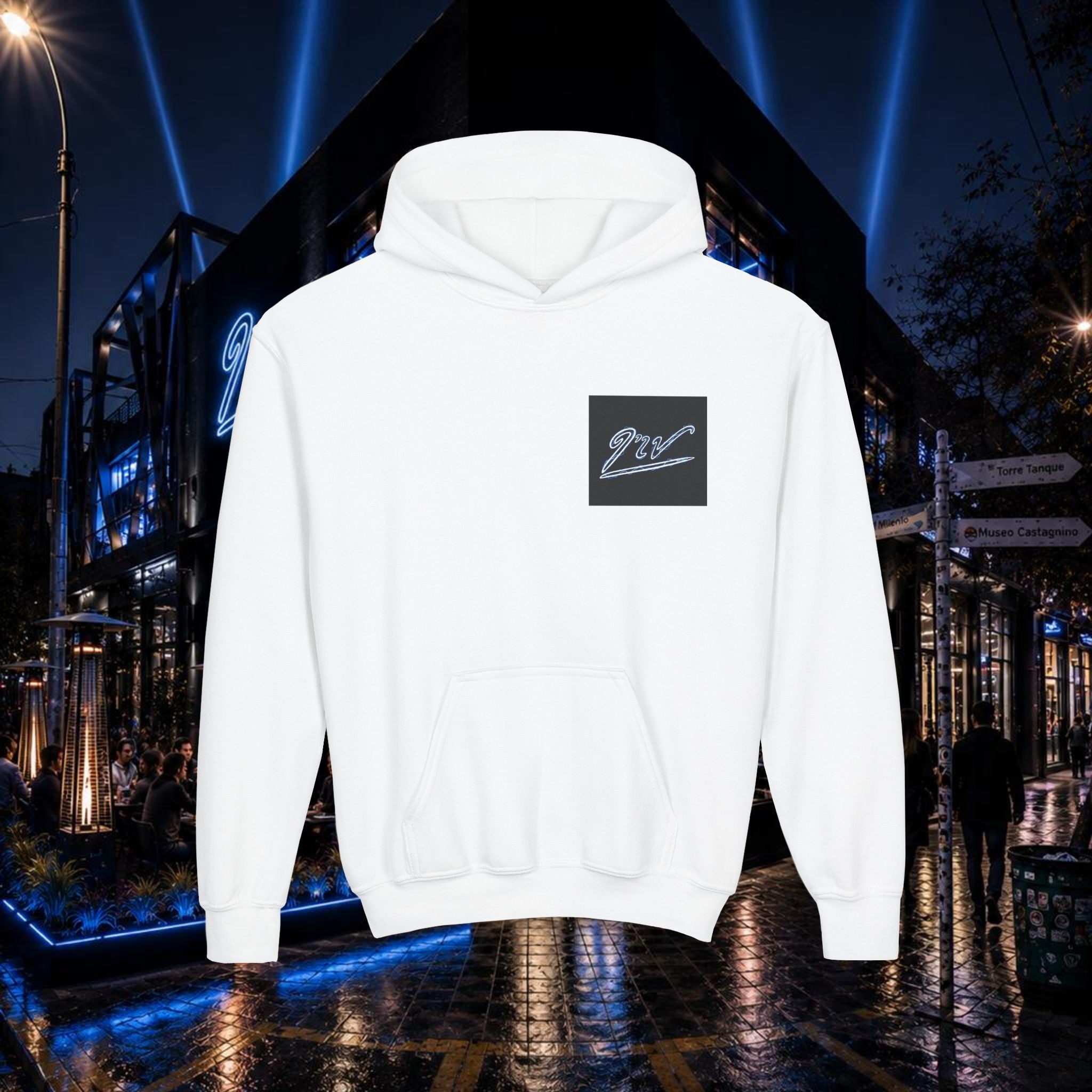 DTF WHITE HOODIES - #PURE - #CARNAVAL -#KIDS