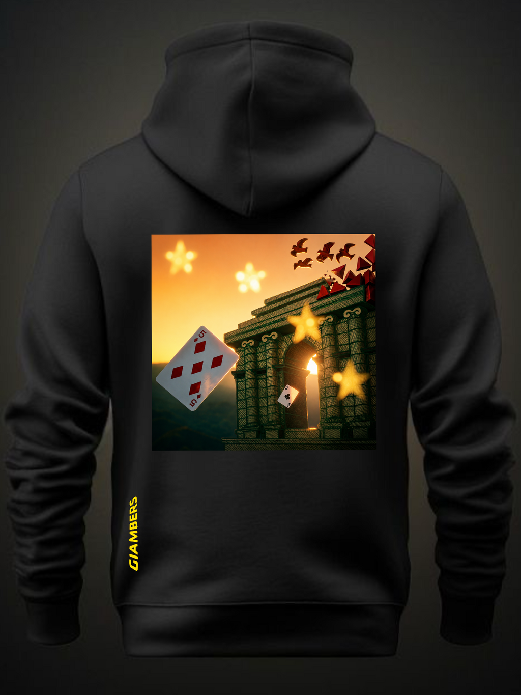 · DTF BLACK HOODIE - #EUROTREK