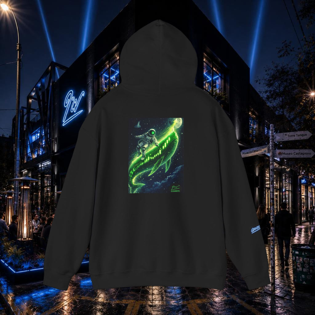 DTF BLACK HOODIE - #PURE - #ASTRONAUTA