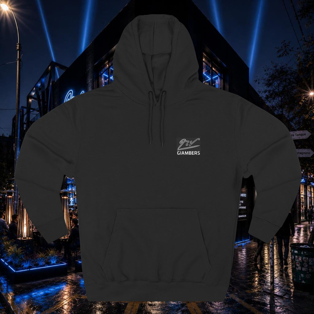 CLASSIC BLACK HOODIE - #CORE - #GIAMBERS