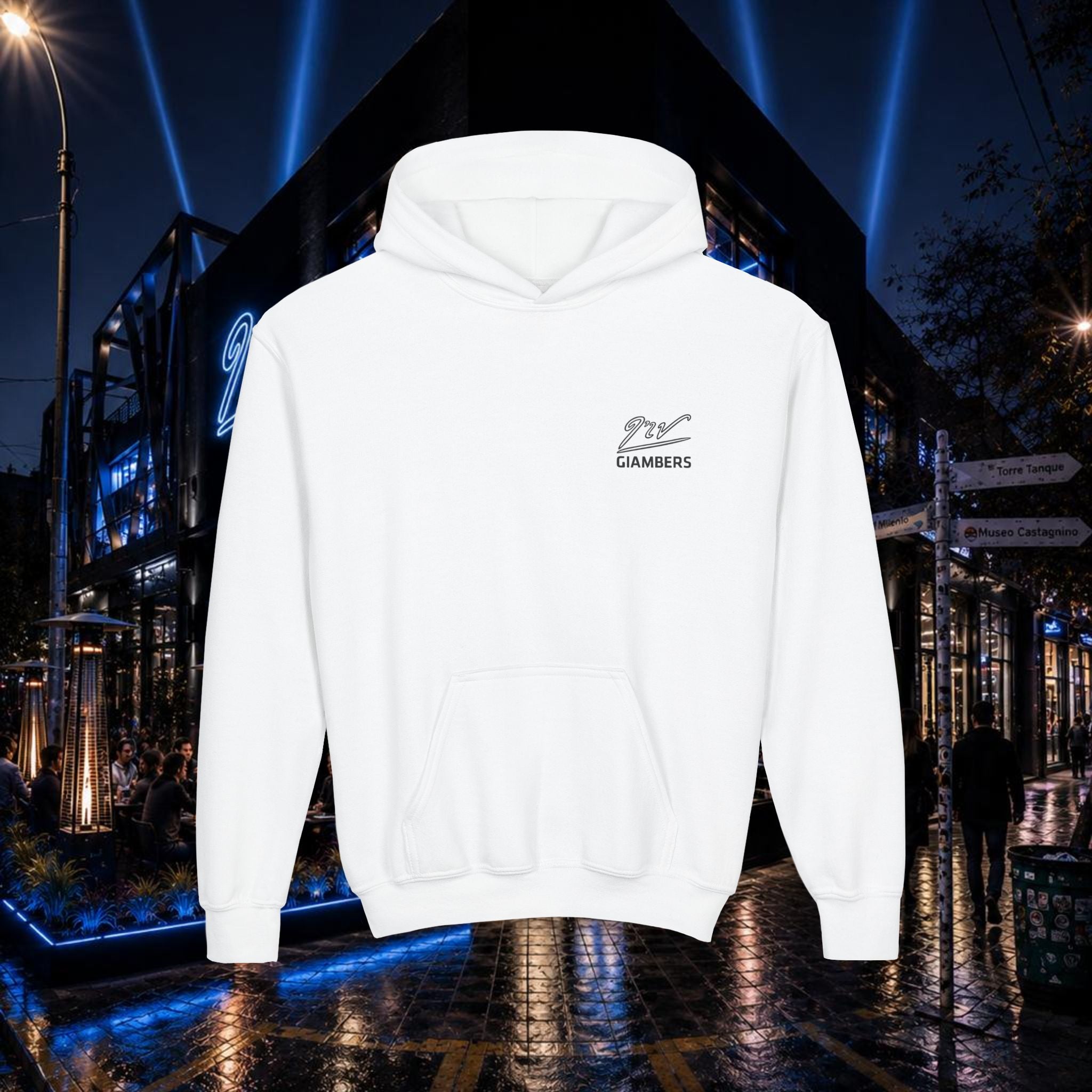 DTF WHITE HOODIES - #PURE - #CARNAVAL -#KIDS