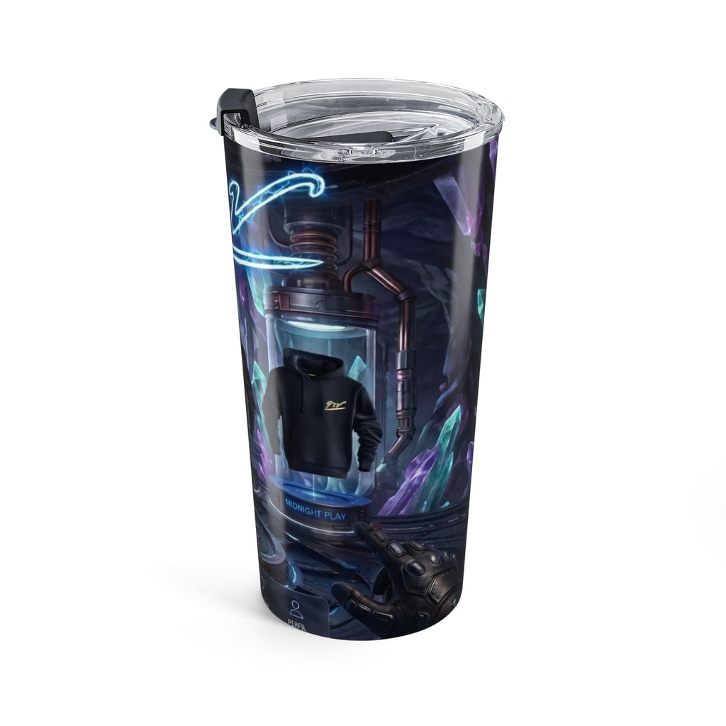 CRYSTAL NEON TUMBLER - #GIAMBERS