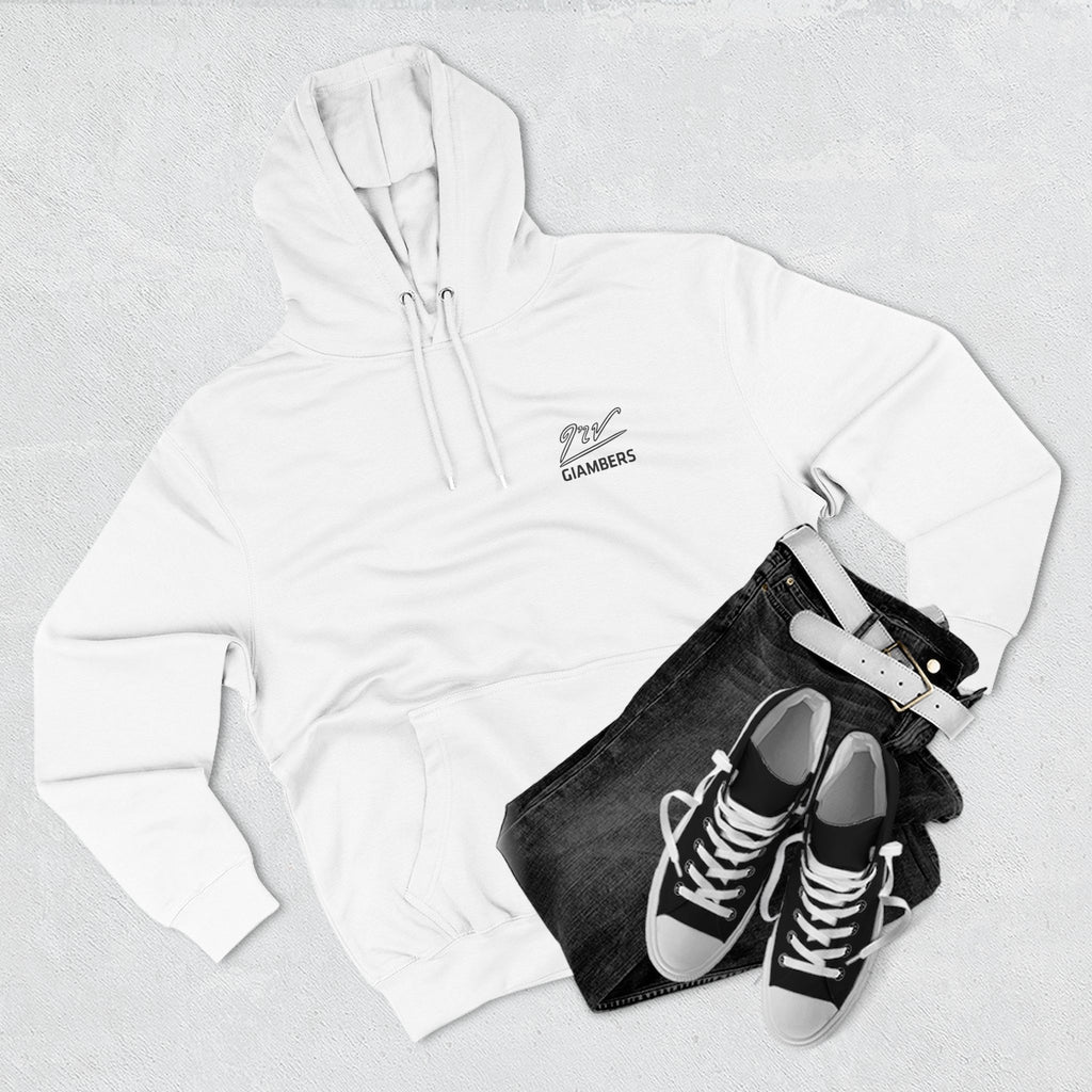 CLASSIC WHITE HOODIE - #CORE - #GIAMBERS