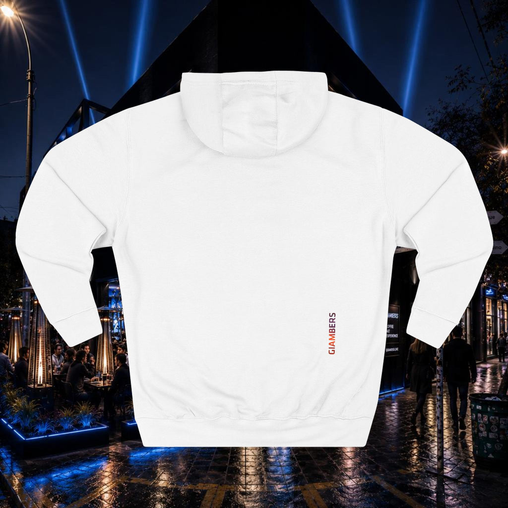 CLASSIC WHITE HOODIE - #PURE - #GIAMBERS
