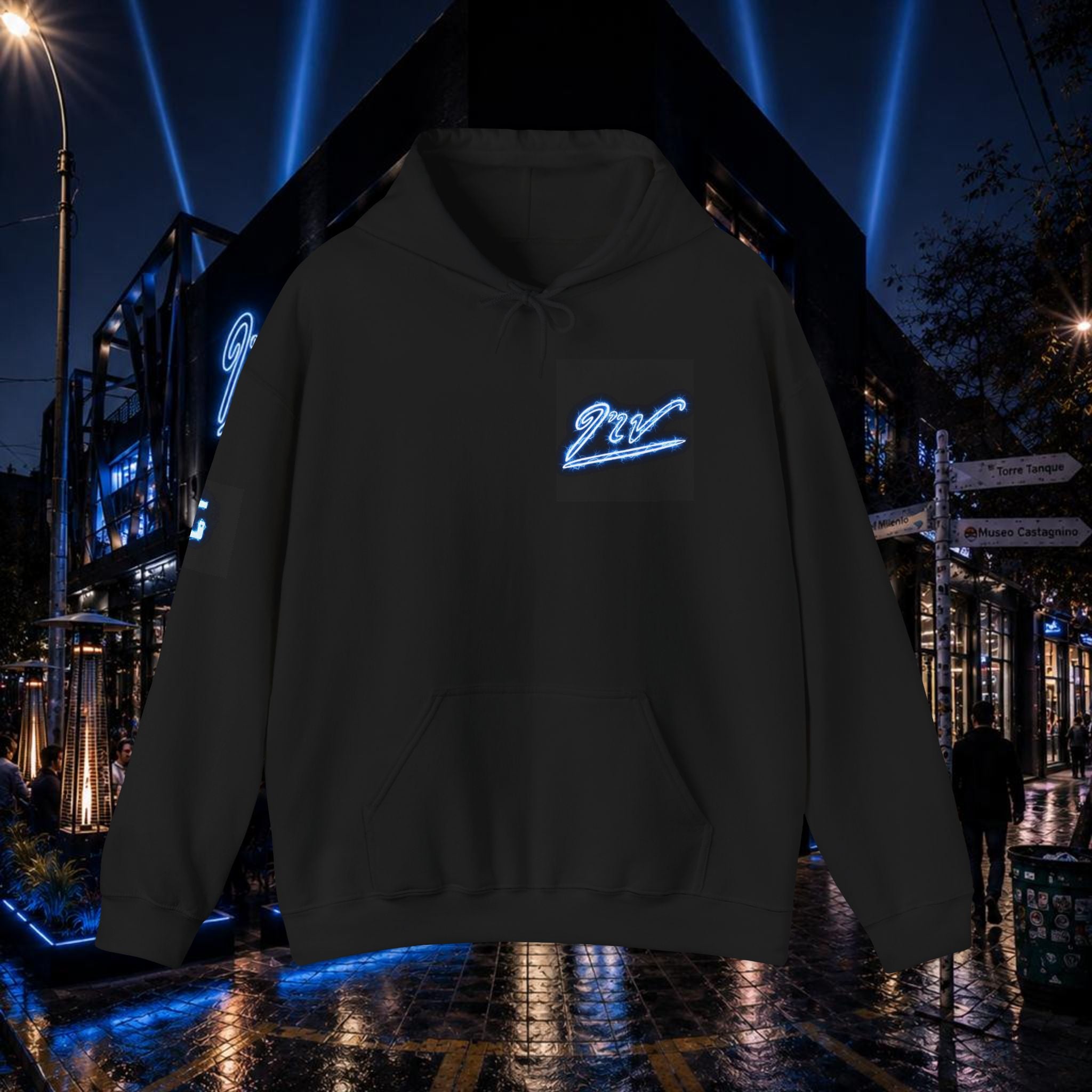 DTF BLACK HOODIE - #PURE - #YAGUARETÉ