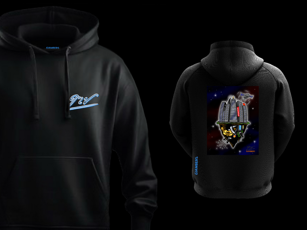 · DTF BLACK HOODIE - #BABILONIA