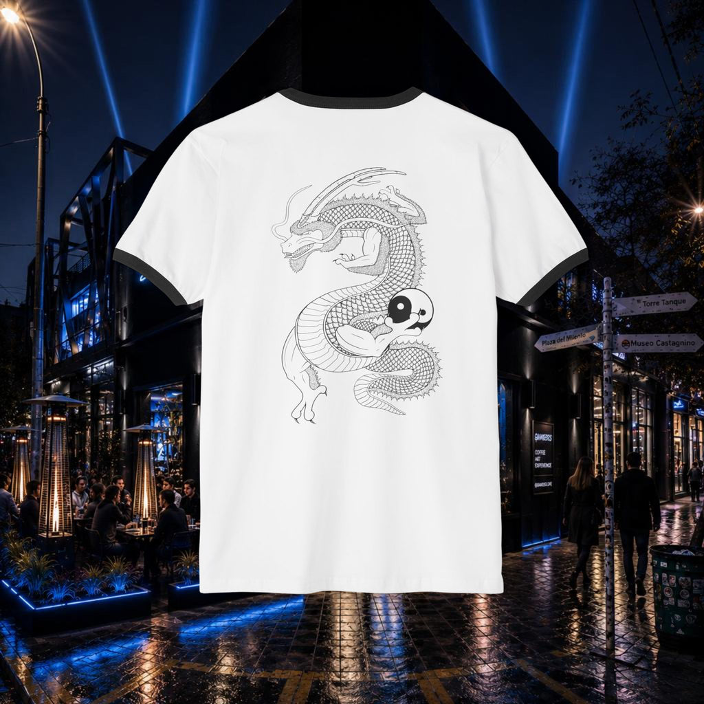 DTF WHITE T-SHIRT - #CORE - #RYUJÍN