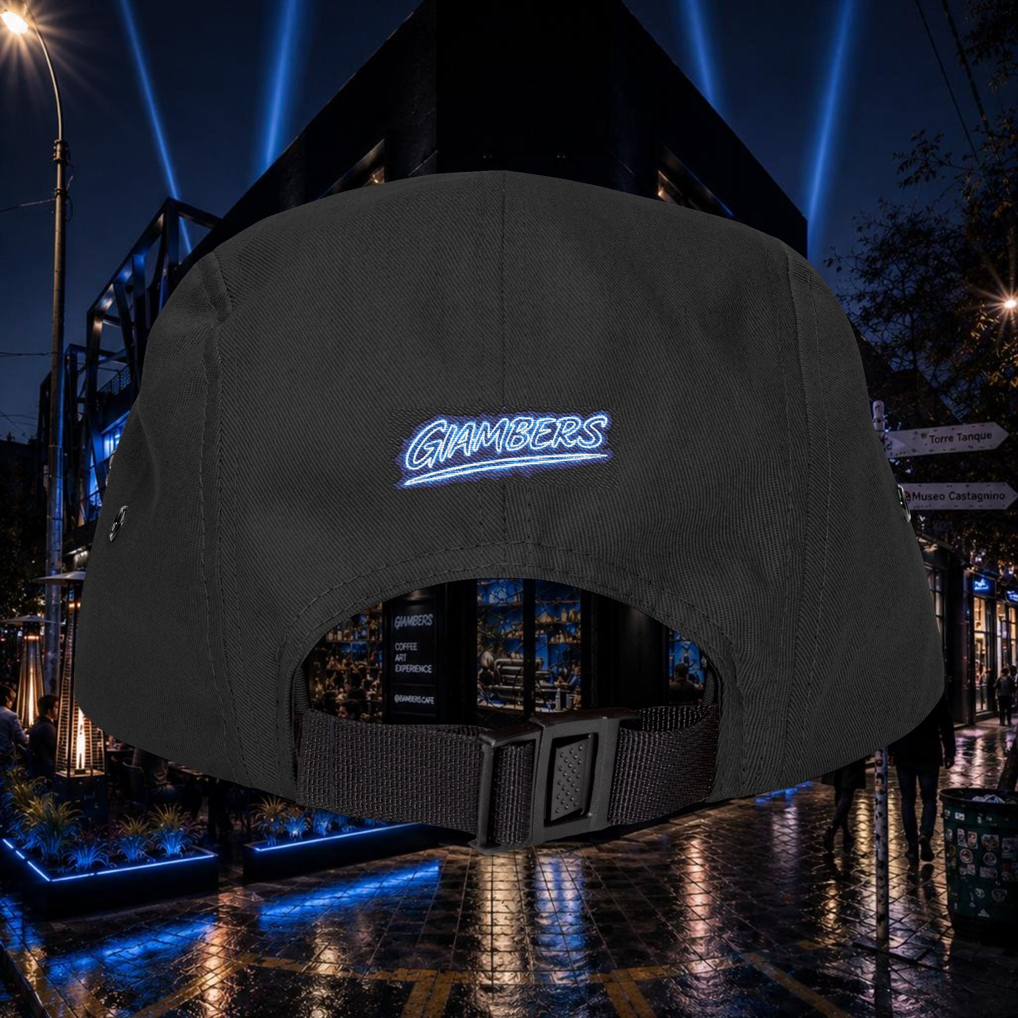 DTF 5 PANEL CAP - #PURE - #GIAMBERS