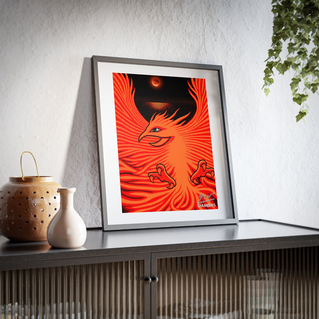 #FENIX - FRAMED POSTER - #GENESIS - #GIAMBERS