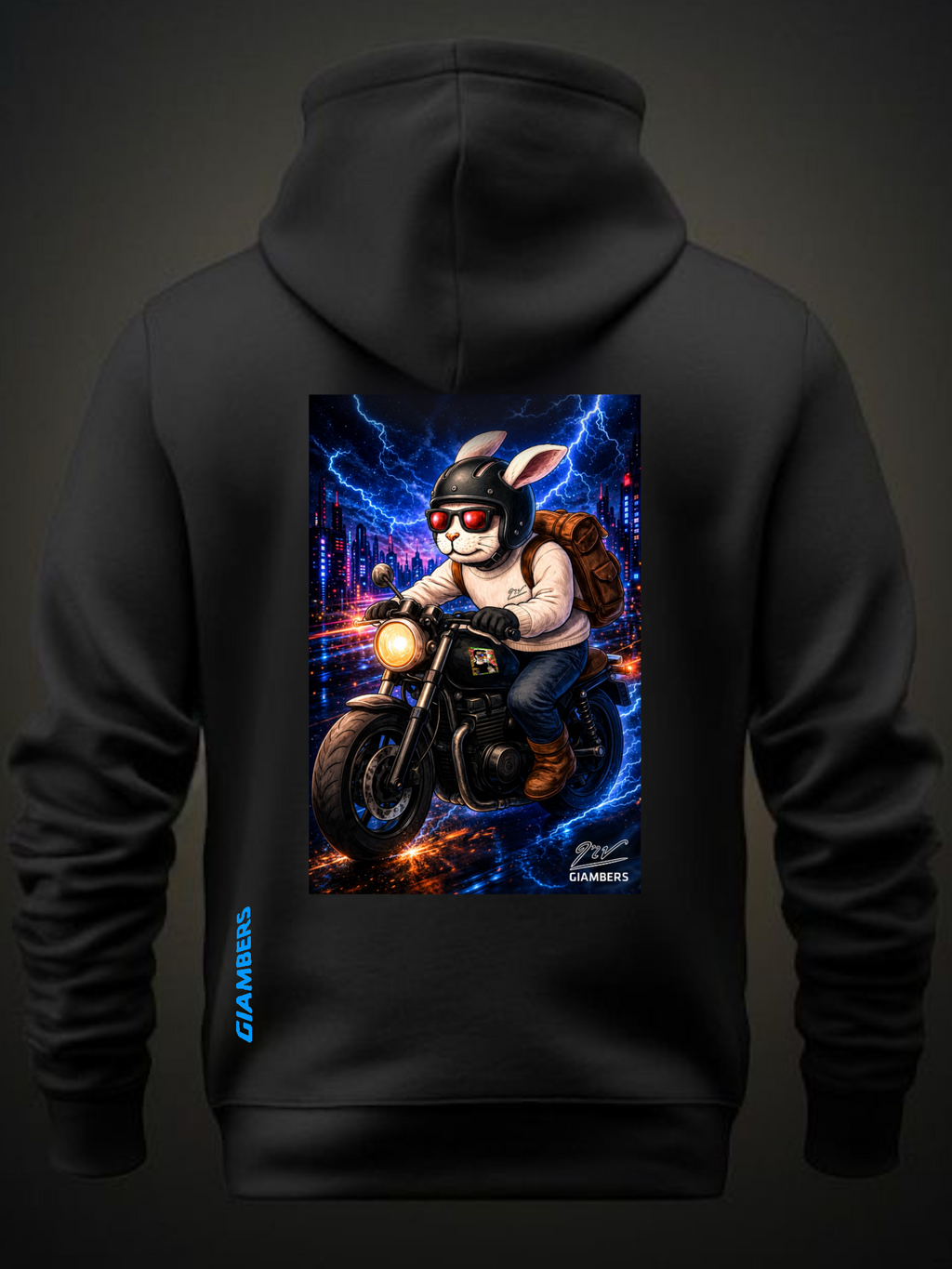 · DTF BLACK HOODIE - #NAVE