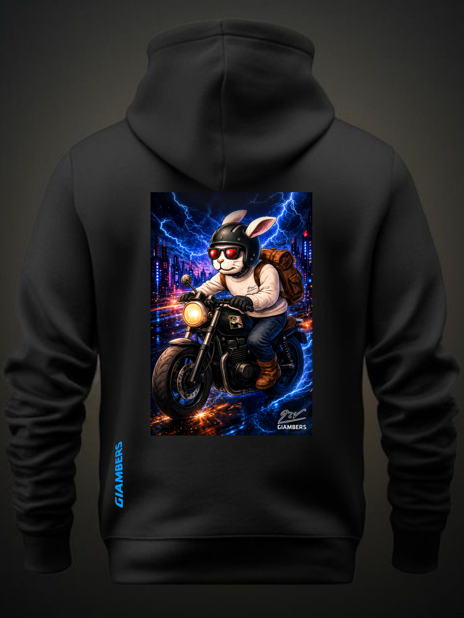 · DTF BLACK HOODIE - #NAVE