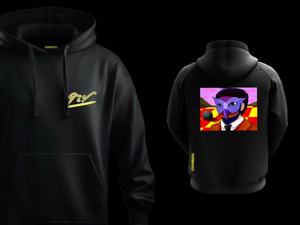 · DTF BLACK HOODIE - #BÚHO