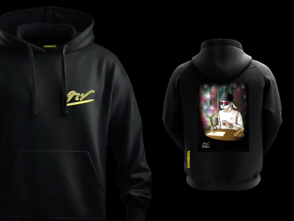 · DTF BLACK HOODIE - #ELMAGO