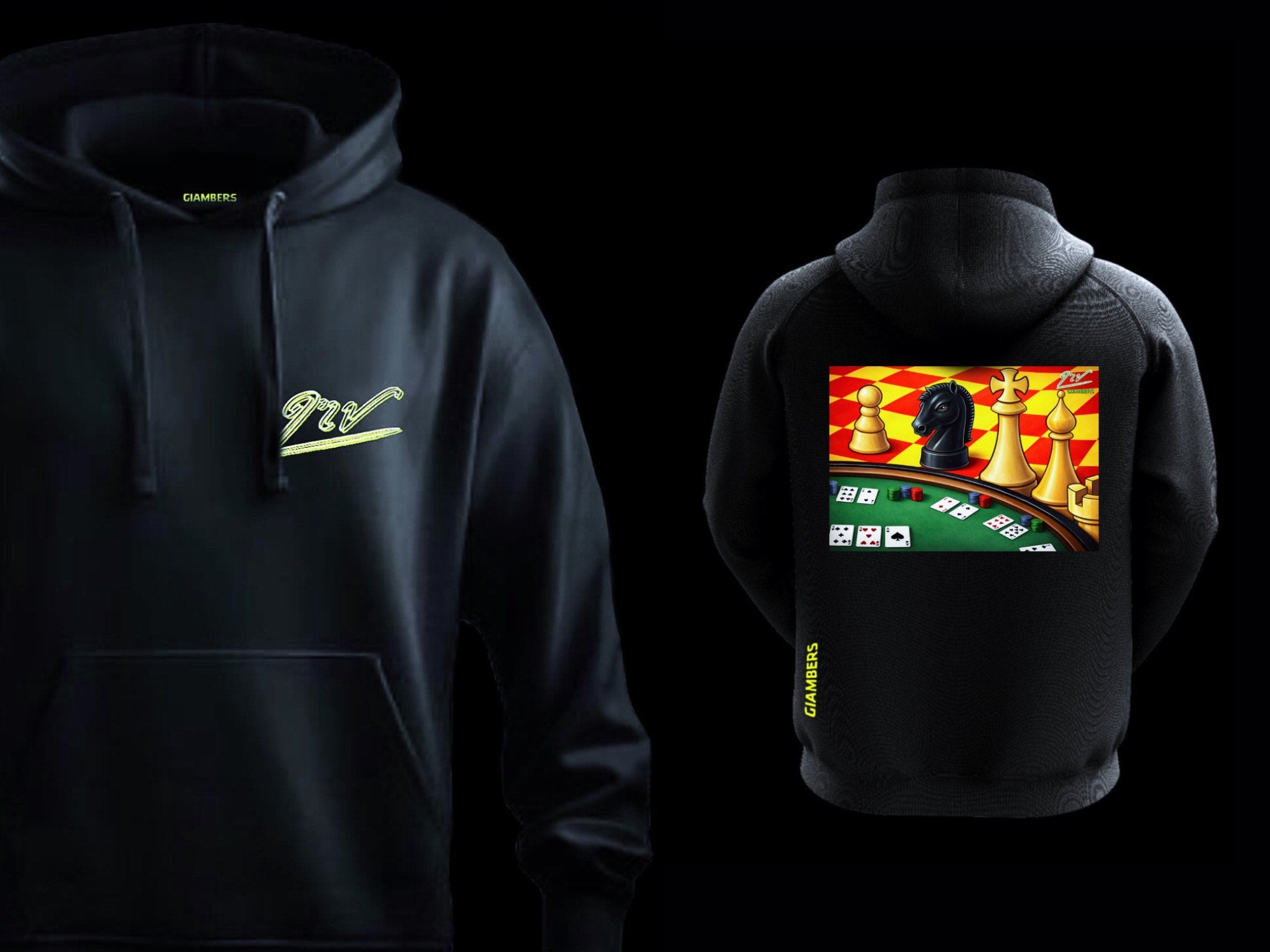 · DTF BLACK HOODIE - #POKEDRÉZ