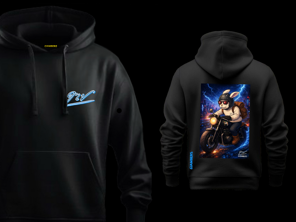 · DTF BLACK HOODIE - #NAVE