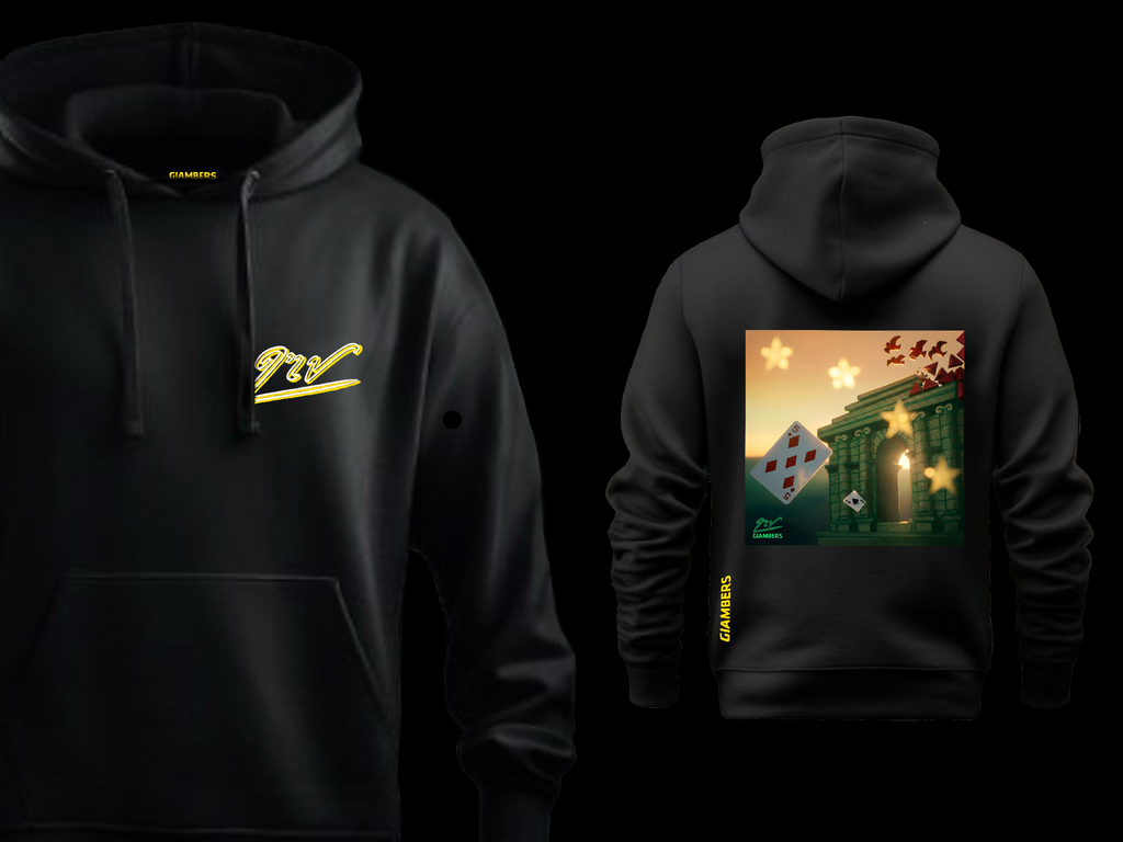 · DTF BLACK HOODIE - #EUROTREK