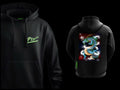 · DTF BLACK HOODIE - #RYUJÍN